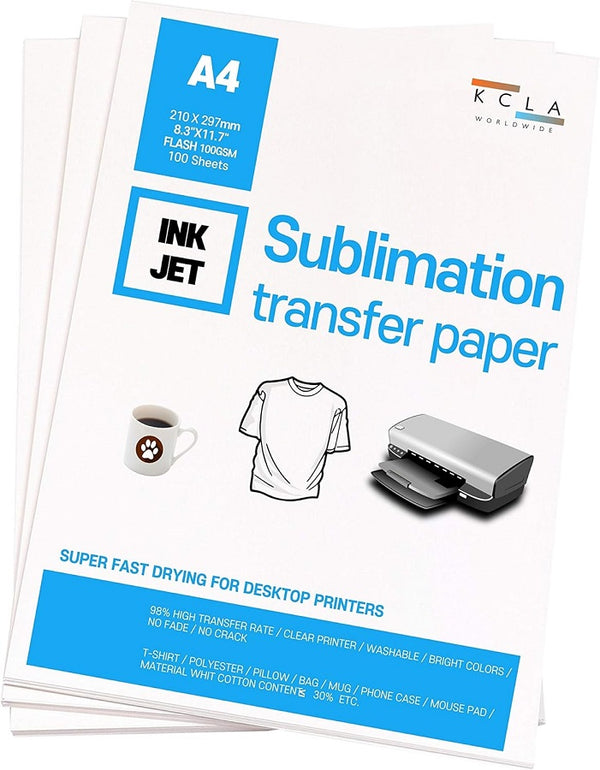 ION SUBLIMATION PAPER A4 & A3 - 100g