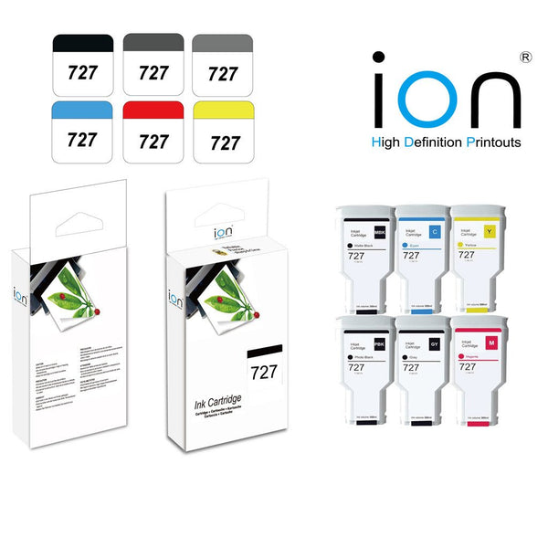 ION #727XL HP INK HC 300ML - Dabbous Mega Supplies