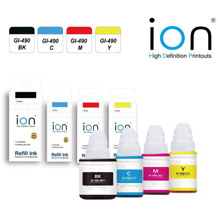 ION CANON GI-490 COMPATIBLE INK - Dabbous Mega Supplies