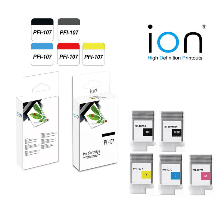 ION CANON PFI107 COMPATIBLE INK - Dabbous Mega Supplies