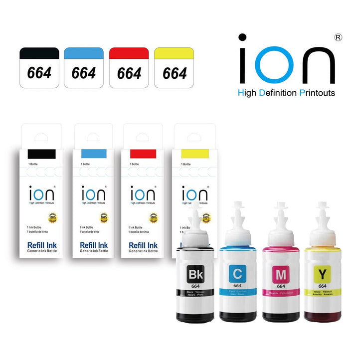 ION EPSON #664 COMPATIBLE INK - Dabbous Mega Supplies