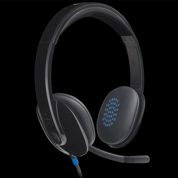 LOGITECH H540 HEADSET - USB - BUILT IN EQUALIZER - NOISE CANCELLING ...