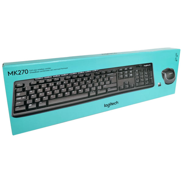 LOGITECH KEYBOARD MK270 ARABIC/ENG WIRELESS - Dabbous Mega Supplies