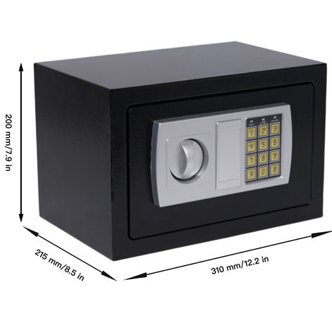 MINI METAL SAFE 310X200X200mm - Dabbous Mega Supplies